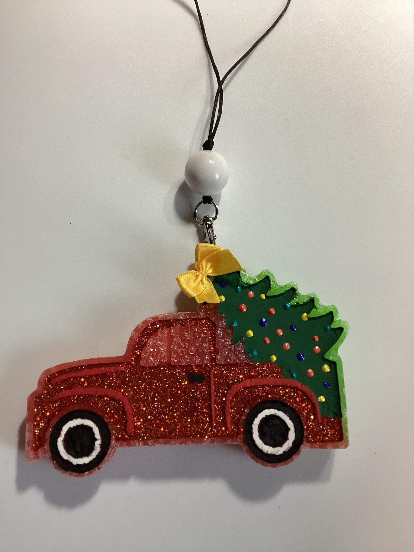 Christmas truck and tree